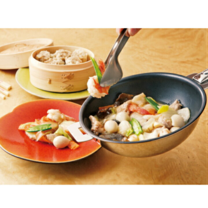 楽天市場】【ﾎﾟｲﾝﾄUP】クリステル 鍋 中華鍋 24cm フライパン 深型 IH  