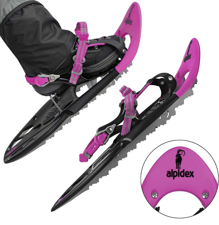 楽天市場】ALPIDEX アルピデックス スノーシュー ポール付 専用  