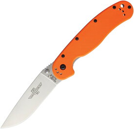 Ontario/オンタリオ Rat-1 ラット1 フォルダー オレンジ キャンプナイフ キャンピングナイフ
