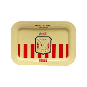 �R�J�E�R�[�� �e�B���g���[ ��26 ��38 ��2cm PT-TR02 GOOD TASTE Coca-Cola Tin Tray
