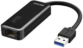 数量限定 BUFFALO LUA4-U3-AGTE-BK 有線LANアダプター ブラック Giga USB3.0対応 【Nintendo Switch動作確認済み】　配送種別：MRM