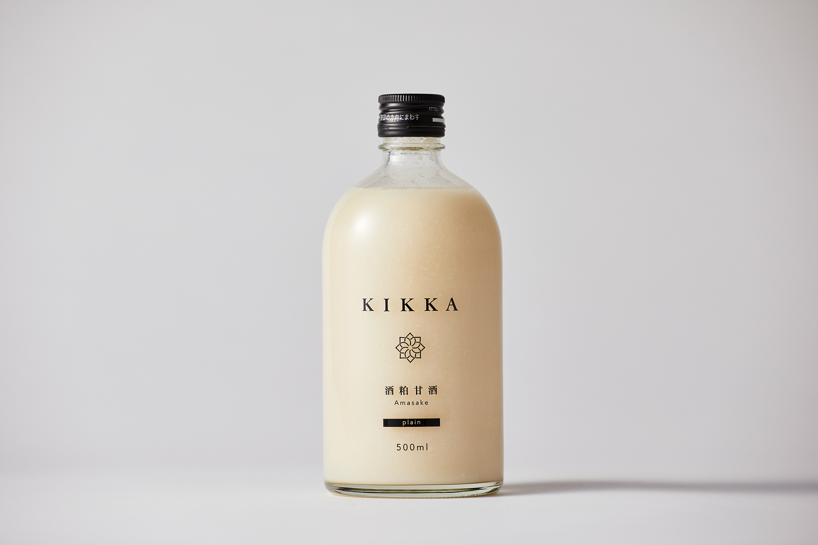 KIKKA　酒粕甘酒（酒粕×米糀）500ml　酒粕と米糀で作った甘酒　砂糖不使用　ノンアルコール　ギフト　国産