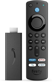 Amazon｜アマゾン Fire TV Stick - Alexa対応音声認識リモコン 第3世代 付属 ストリーミングメディアプレーヤー TVer/U-NEXTボタン付　配送種別：MR
