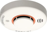 【複数購入用】ニッタン けむタンちゃん 火災警報器 煙式 音声警報 スリム型 KRL-1B 白　配送種別：MR