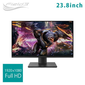 液晶モニター 23.8インチ フルHD 1920×1080 IPS液晶パネル ステレオスピーカー内蔵 スタンド付き F3LV24B Fieldthree PCモニター 液晶ディスプレイ 薄型 スリム 軽量 画面回転 高さ調節 角度調節 壁掛け対応 FFF フィールドスリー 【送料無料】