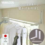 壁掛け物干し 石膏ボード用 日本製 施工不要 工事不要 耐荷重12kg 2個組 壁付け 洗濯物干し 室内 干し 賃…