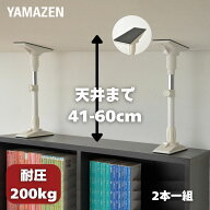 家具突っ張り棒(長さ41-60cm)2本1組 KTB-MS(WH) ホワイト 突っ張り棒 突っ張りポール つっぱり棒 突っ張…