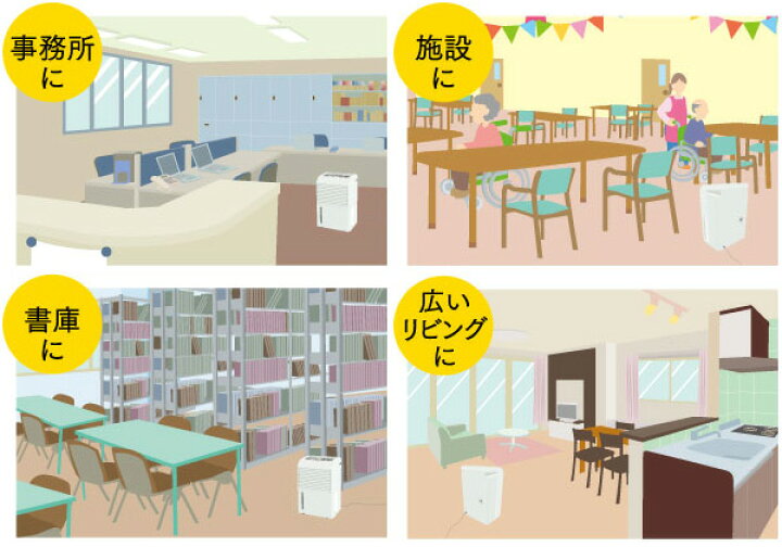 楽天市場】除湿機 業務用 単相100V キャスター付き 単品 2台セット DM 