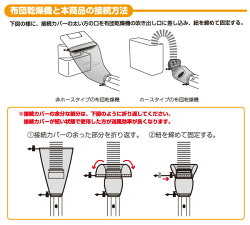 山善(YAMAZEN)カラッと!乾カシーナ(布団乾燥機アタッチメント)KWKS-N