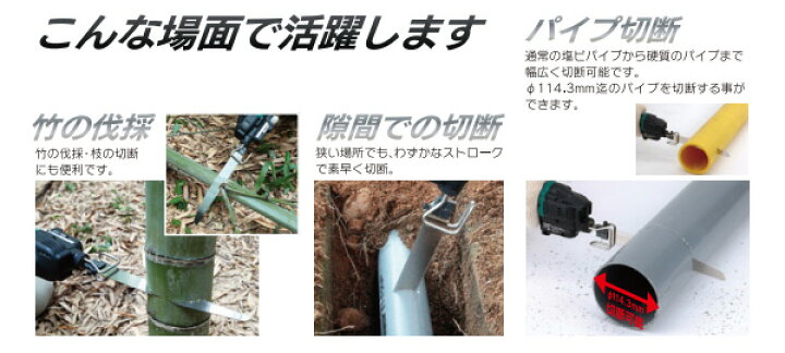 楽天市場】ゼットソーレシプロ 塩ビ用 替刃 刃渡り210mm 刃ピッチ1.5mm 