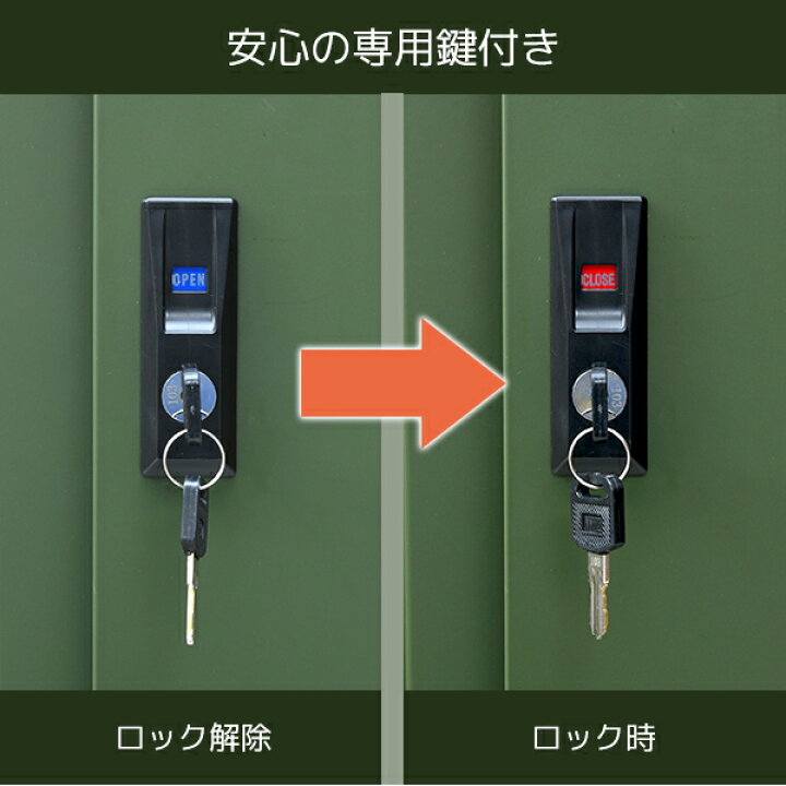 楽天市場】物置 屋外 おしゃれ 小型 倉庫 鍵付き 屋外 屋外収納 屋外 