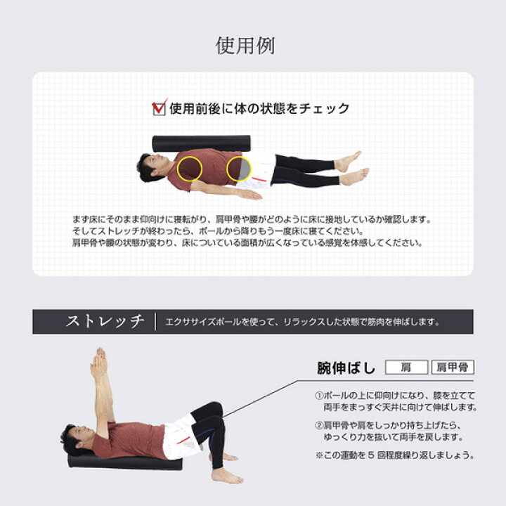 楽天市場 エクササイズポール ハードタイプ硬度40度 深層筋肉刺激 Exp0k フォームローラー 筋膜リリース ストレッチ運動 トレーニング ボディメンテナンス ボディケアアルインコ Alinco 送料無料 くらしのｅショップ