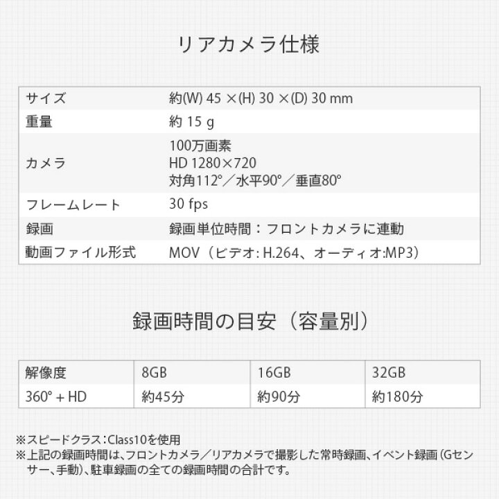 楽天市場 ドライブレコーダー ドラレコndr Rc360 ブラック 500万画素 常時録画 イベント録画 手動録画 360度撮影 12v 24v車対応 Gセンサー搭載 専用リアカメラ付 360度全方位撮影 Gセンサー搭載 Wdr 2 7インチ液晶ディアレコ 送料無料 くらしのeショップ 楽天市場 ドライブレコーダー ドラレコndr Rc360 ブラック 500万画素 常時録画 イベント録画 手動録画 360度撮影 12v 24v車対応 Gセンサー搭載 専用リアカメラ付 360度全方位撮影 Gセンサー搭載 Wdr 2 7インチ液晶ディアレコ 送料無料 くらしのeショップ