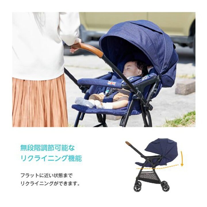 楽天市場】Joie ベビーカー スマバギ・メッシュ 軽量 両対面式 生後1か 