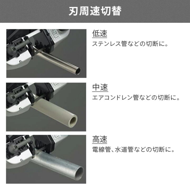 楽天市場】充電バンドソー デュアル(14.4V/18V対応) 最大切断径63.5mm 