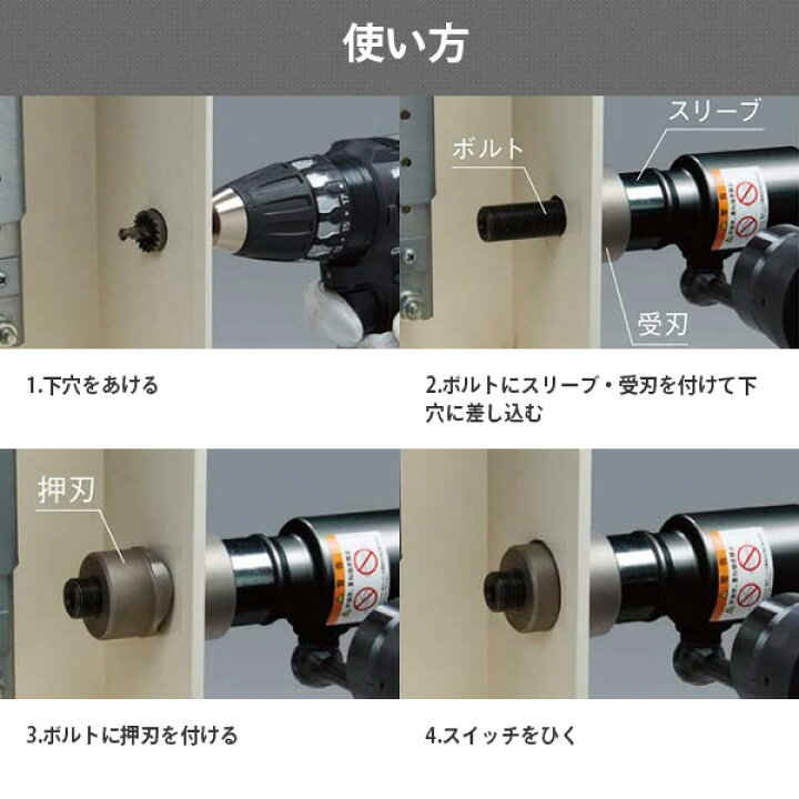 楽天市場】油圧マルチシリーズ用 先端アタッチメント ノックアウト 