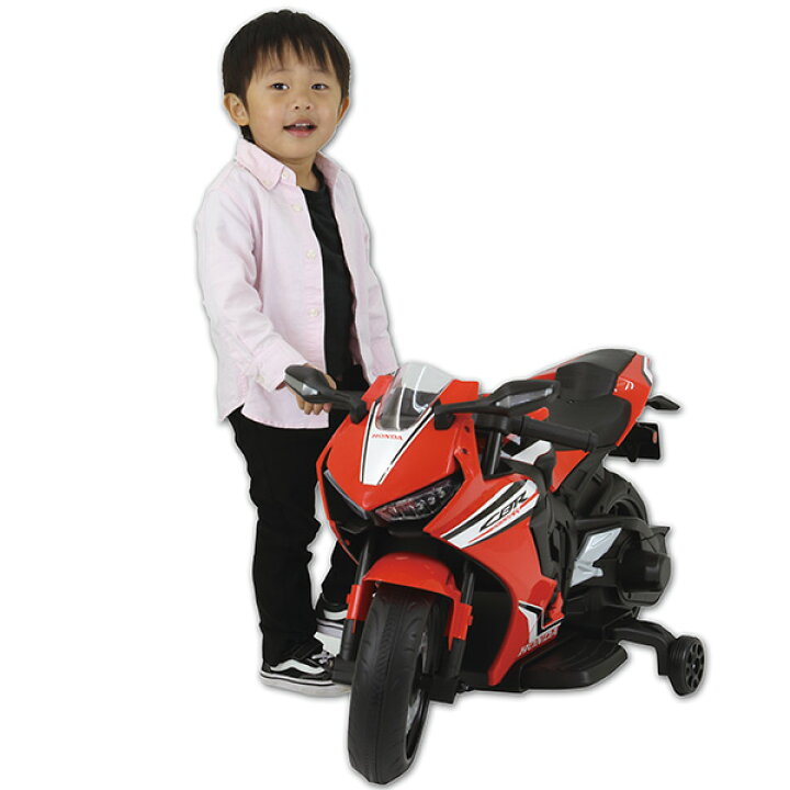 楽天市場】電動バイク ホンダ CBR1000RR 充電式 3-6歳 20kgまで 
