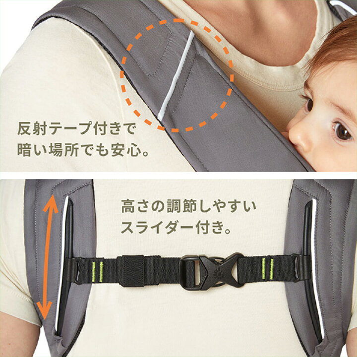 楽天市場】Ergobaby ベビーキャリア AWAY 抱っこ紐 おんぶひも 抱っこ