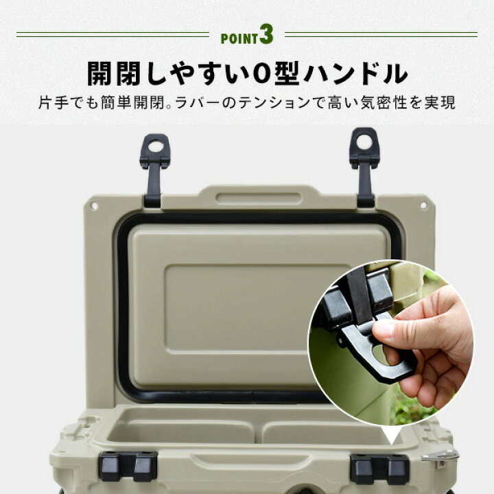 楽天市場】クーラーボックス プレミアムクーラーボックス 小型 18.9 