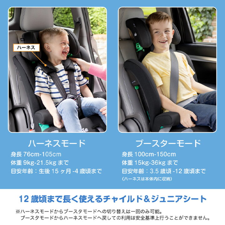 楽天市場】ジョイー Joie ジュニアシート エレベートR129 (適応身長76 