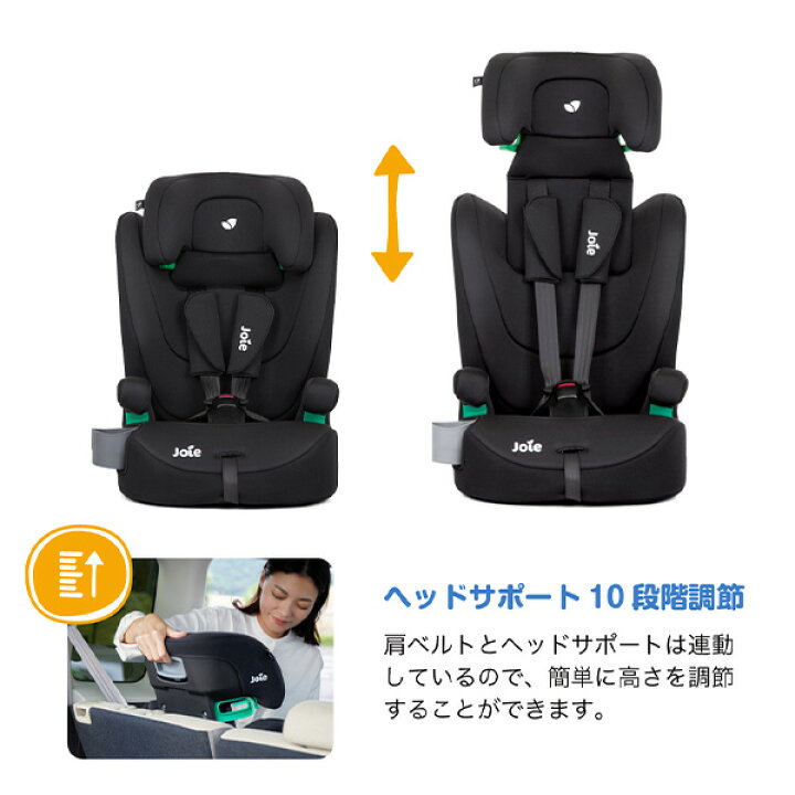 楽天市場】ジョイー Joie ジュニアシート エレベート R129(適応身長76 