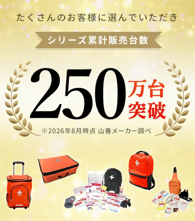 楽天市場】【4個セット】 防災セット(災害対策30点セット) YBG-30R*4 