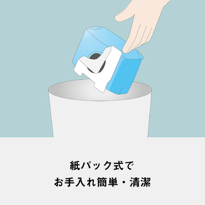 楽天市場】紙パック式掃除機 クリーナー 掃除機 コード付き 