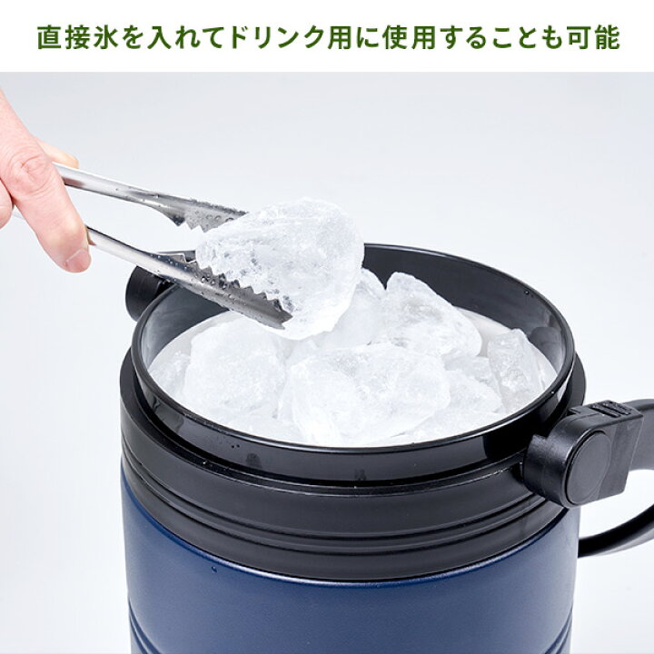 楽天市場】真空 アイスコンテナ 氷入れ 5L/6.6L アウトドア キャンプ 