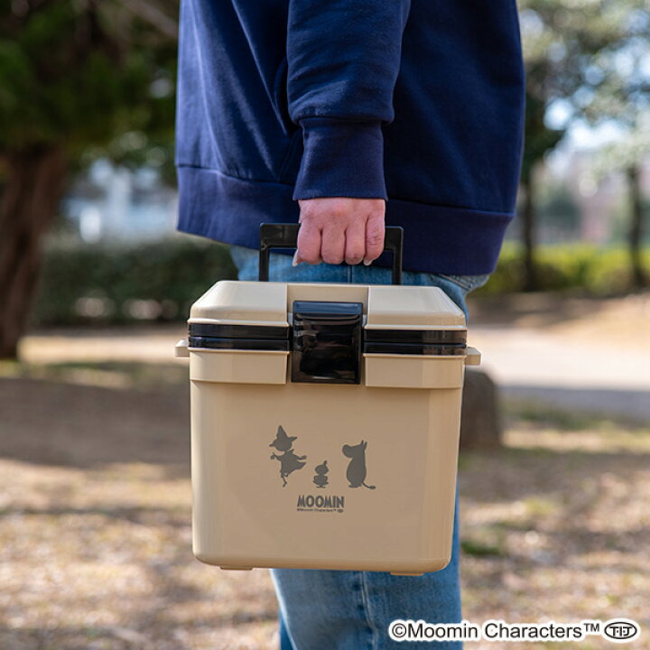 楽天市場】ムーミン 日本製 クーラーボックス 小型 7L 500mlペットボトルが立てて6本入る ショルダーベルト付き MM-OD11-001  ベージュ 保冷 キャラクター 軽量 コンパクト アウトドア キャンプ スポーツ タカサカ・インターナショナル・ジャパン 【送料無料】 : くらしの  ...