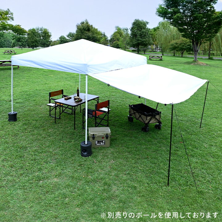 楽天市場】サイドシート3枚付き ワンタッチタープテント 3m×3m 2m×2m 