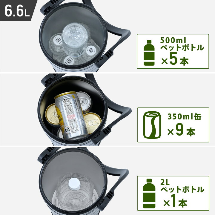 楽天市場】真空 アイスコンテナ 氷入れ 5L/6.6L アウトドア キャンプ 