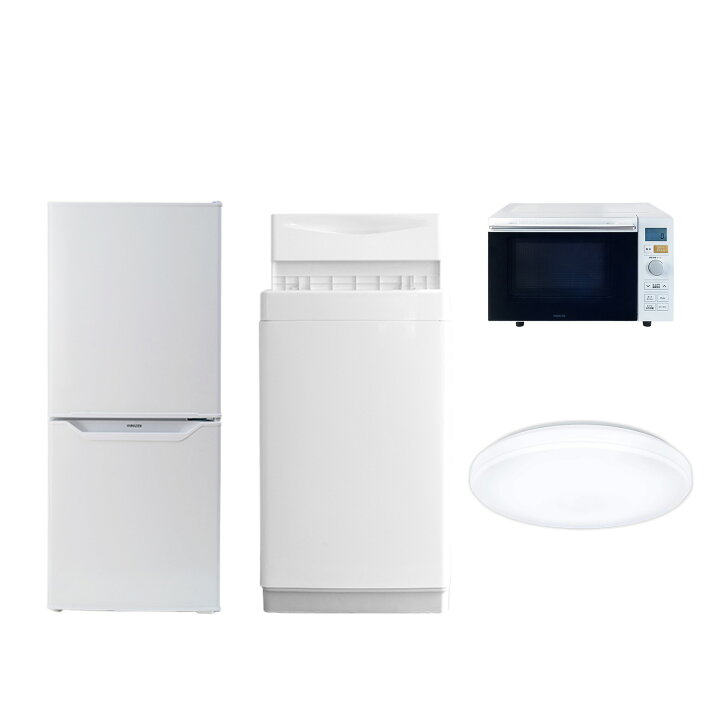 楽天市場】【設置サービス対応】 家電セット 一人暮らし 4点セット 