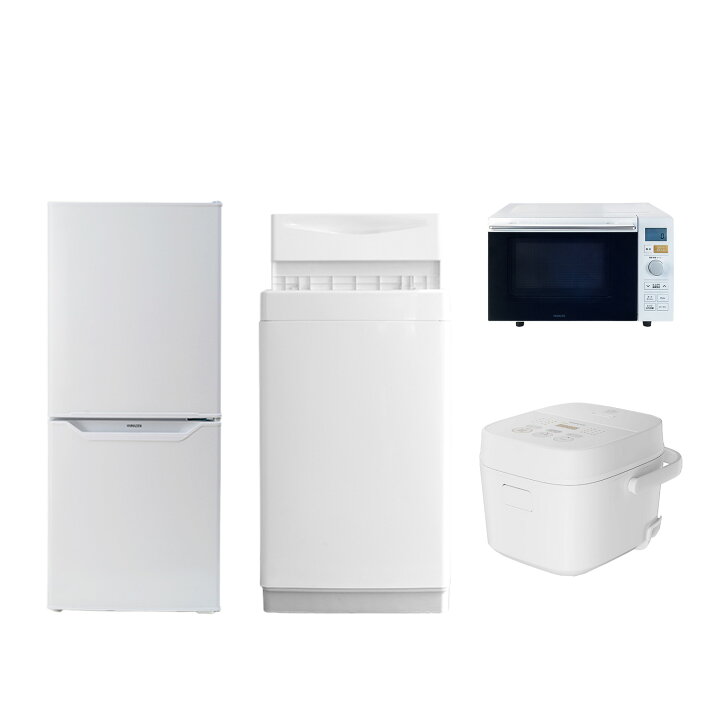 楽天市場】【設置サービス対応】 家電セット 一人暮らし 4点セット 