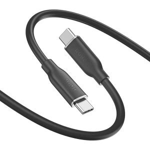 USB-C to C �V���R���P�[�u�� 1m �ő�140W �����[�d �����o���h MAGLINE EN-Ca10S-BL/EN-Ca10S-YL/EN-Ca10S-WH Type-C �^�C�vC �f�[�^�]�� PD ���ϋv �t�̃V���R�[�� �[�d �ʐM �P�[�u�� 100cm AOHI �y���������z