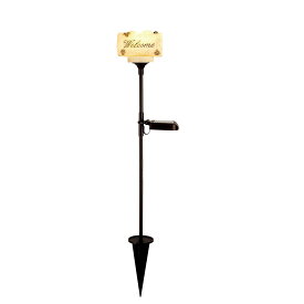 ポミエ スティックソーラーライト POMIE KL-10397/KL-10398/KL-10399/KL-10411/KL-10412 ガーデンライト オーナメント ソーラーライト ガーデニング アクセサリー 太陽光充電 自動点灯 ファンシー アニマル キシマ 【送料無料】