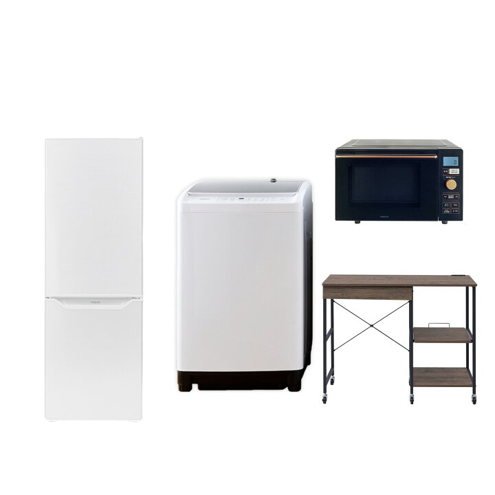 楽天市場】新生活家電セット 4点セット 一人暮らし (8kg洗濯機 173L 