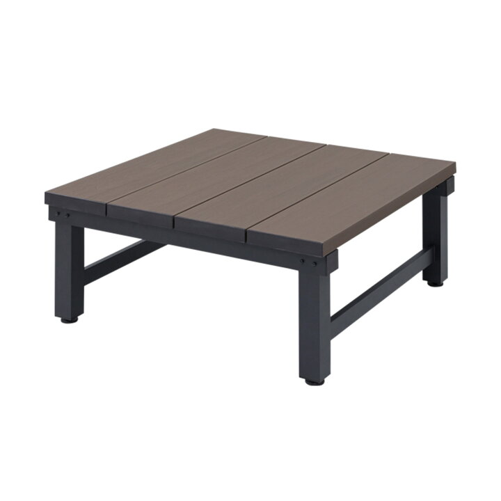 楽天市場】人工木 ウッドデッキ 90×90cm/90×120cm 簡単設置 ブラウン 