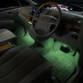 エスティマ(ACR50・55系 GSR50・55系 AHR20系)用LEDフットライトキット フットランプ ルームランプ 足元 ライト led DIY 車エーモン e-くるまライフ(TOYOTA トヨタ)