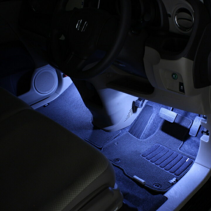 楽天市場】N-ONE（JG1 JG2）用LEDフットライトキット フットランプ 