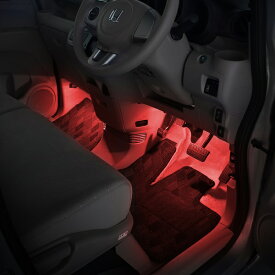 N-BOX（JF1 JF2）用LEDフットライトキット フットランプ ルームランプ 足元照明 ライト カー用品 自動車エーモン e-くるまライフ(Honda ホンダ)