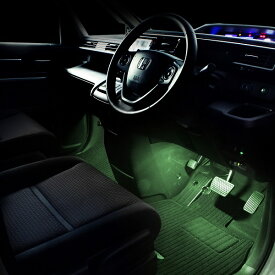 ステップワゴン(RP)用LEDフットライトキット フットランプ ルームランプ 足元 ライト led DIY 車エーモン e-くるまライフ(Honda ホンダ)