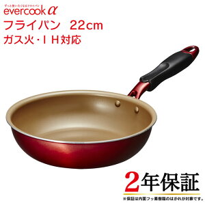 evercook  tCp 22cm EAFP22RD ^ 2Nۏ evercook Go[NbN KXΑΉ IHΉ tCp łtȂ тȂ hEVV DOSHISHA tbfR[eBO  v