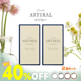 ★すぐ使える40％OFFクーポン★ アーティラル 2week UV M 6枚入り ×2箱セット ◆ カラコン 2week bc 8.6 アーティラル2week オフィスカラコン ブラウン 度あり 度なし 黒 2週間 14.0 カラコン 2ウィーク ツーウィーク 使い捨て カラーコンタクト ◆
