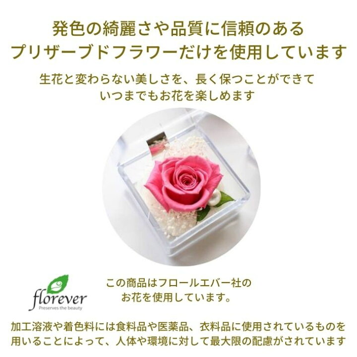 楽天市場】大きく開花した プリザーブドフラワー バラ 薔薇 ミニ 