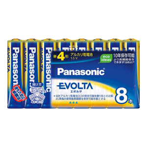 PANASONICエボルタ 単4X8P【(P)LR03EJ/8SW】