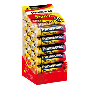 PANASONICAJdr@P3×20Py(P)LR6XJ/20SHz