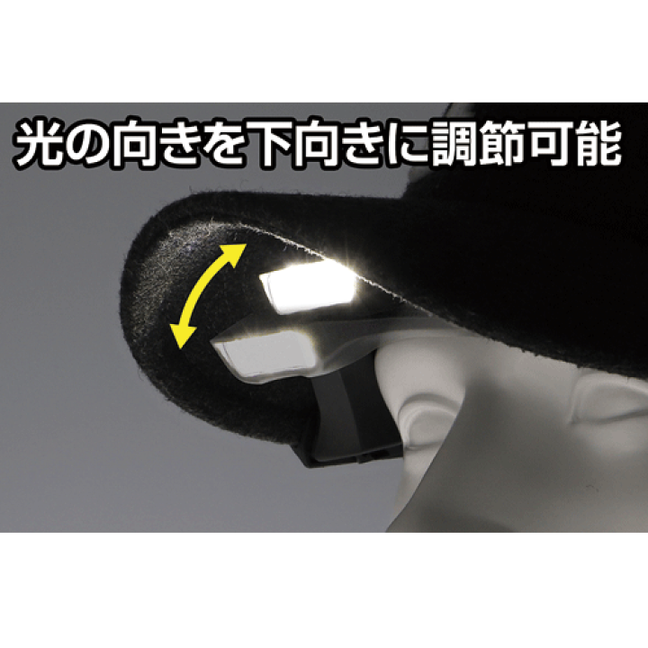 GENTOS(ジェントス) LED ヘッドライト  帽子に挟んで使うキャップライト HC-232B ANSI規格準拠 6g7v4d0 2493831.jpg