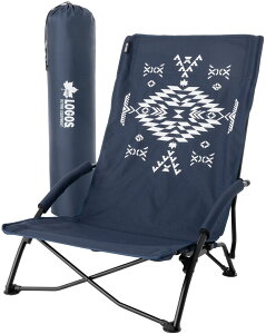 【マラソン期間中 3万円以上で2,500円OFFクーポン!】 ロゴス LOGOS アウトドア キングあぐらチェア LOGOS LAND 椅子 イス キャンプ バーベキュー 焚き火 ワイド ハイバッグ 長時間リラックス ロー