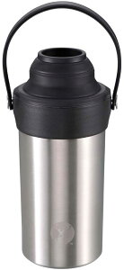 キャプテンスタッグ CAPTAIN STAG アウトドア HDステンレスペットボトルホルダー シルバー UE3541