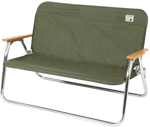 【マラソン期間中 3万円以上で2,500円OFFクーポン!】 キャプテンスタッグ CAPTAIN STAG アウトドア アルミ背付ベンチ用 着せかえカバー カーキ キャンプ チェア ベンチ カバー BBQ バーベキュー UC